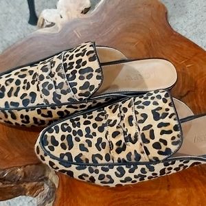 J.crew factory Leopard print size 6.5 calf hair